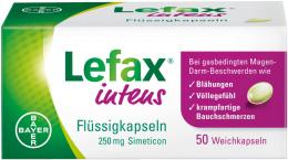 LEFAX intens Flüssigkapseln 250 mg Simeticon 50 St Weichkapseln