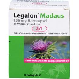 LEGALON Madaus 156 mg Hartkapseln 30 St.