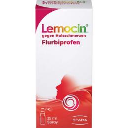 LEMOCIN Flurbiprofen 8,75mg/Dosis Spray Anw.Mundhö 15 ml