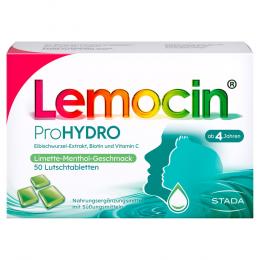 Ein aktuelles Angebot für Lemocin® ProHYDRO für zwischendurch 50 St Lutschtabletten Halsschmerzen - jetzt kaufen, Marke Stada Consumer Health Deutschland Gmbh.