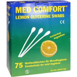 Lemon Swabs Mundpflegestäbchen 25 X 3 St ohne