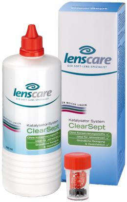 LENSCARE ClearSept 380 ml+Behälter 1 P Kombipackung