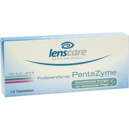 LENSCARE PentaZyme Proteinentferner Tabletten 12 St Tabletten