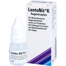 LENTO NIT K Augentropfen 10 ml