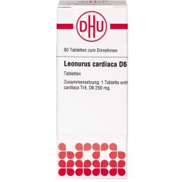 LEONURUS CARDIACA D 6 Tabletten 80 St.