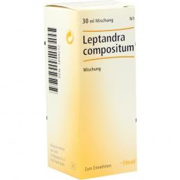 Ein aktuelles Angebot für LEPTANDRA COMP 30 ml Tropfen Naturheilmittel - jetzt kaufen, Marke Biologische Heilmittel Heel GmbH.