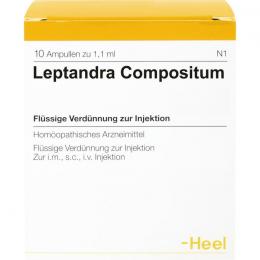 LEPTANDRA COMPOSITUM Ampullen 10 St.