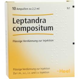 Ein aktuelles Angebot für LEPTANDRA COMPOSITUM Ampullen 10 St Ampullen Naturheilkunde & Homöopathie - jetzt kaufen, Marke Biologische Heilmittel Heel GmbH.