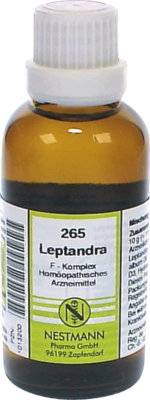 LEPTANDRA F Komplex Nr.265 Dilution 50 ml