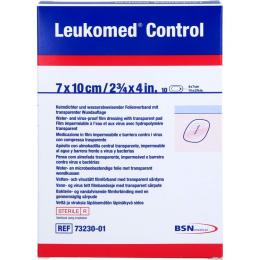 LEUKOMED Control Folienverband 7x10 cm 10 St.