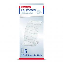 LEUKOMED skin sensitive steril 10x25 cm 5 St Pflaster