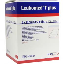 LEUKOMED transp.plus sterile Pflaster 8x10 cm 50 St Pflaster