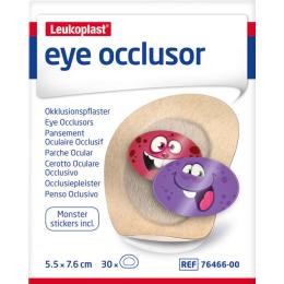LEUKOPLAST eye occlusor 5,5 cmx7,6 cm 30 St.