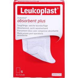 LEUKOPLAST Leukomed steril 5x7,2 cm Wundauflage 5 St.