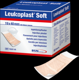 LEUKOPLAST soft Injektionspflaster Strips 19x40 mm 100 St