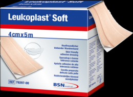 LEUKOPLAST soft Pflaster 4 cmx5 m Rolle 1 St