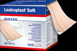 LEUKOPLAST soft Pflaster 6 cmx5 m Rolle 1 St