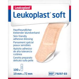 LEUKOPLAST soft Pflasterstrips 19x72 mm 100 St.