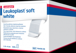 LEUKOPLAST soft white Pflaster 6 cm x5 m Rolle 1 St