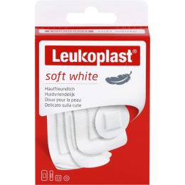 LEUKOPLAST soft white Str.19x72/D.25/38x72/38x38mm 30 St.