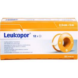 LEUKOPOR 2,5 cmx5 m 12 St.