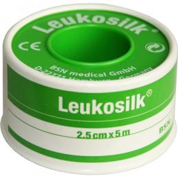 Ein aktuelles Angebot für LEUKOSILK 2,5 cmx5 m 1 St Pflaster Pflaster - jetzt kaufen, Marke BSN medical GmbH.