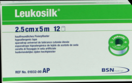 LEUKOSILK 2,5 cmx5 m 12 St