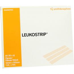 Ein aktuelles Angebot für LEUKOSTRIP Wundnahtstreifen 13x102 mm 10 X 6 St Pflaster Pflaster - jetzt kaufen, Marke Smith & Nephew GmbH - Woundmanagement.
