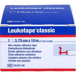 LEUKOTAPE Classic 3,75 cmx10 m rot 1 St.