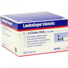 LEUKOTAPE Classic 3,75 cmx10 m schwarz 1 St Binden