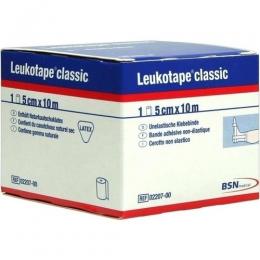 LEUKOTAPE Classic 5 cmx10 m weiß 1 St.