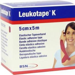 LEUKOTAPE K 5 cm rot 1 St