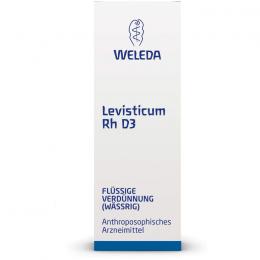 LEVISTICUM RH D 3 Dilution 20 ml