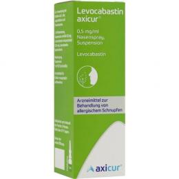 LEVOCABASTIN axicur 0,5 mg/ml Nasenspray 5 ml