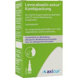 LEVOCABASTIN axicur Kombi.0,5 mg/ml 4ml AT+5ml NAS 1 P