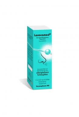 LEVOCAMED 0,5 mg/ml Nasenspray Suspension 5 ml Nasenspray