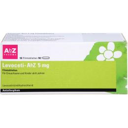 LEVOCETI-AbZ 5 mg Filmtabletten 50 St.