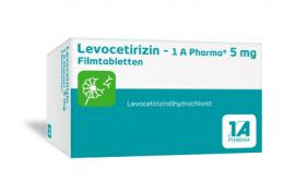 LEVOCETIRIZIN-1A Pharma 5 mg Filmtabletten 100 St
