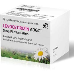 LEVOCETIRIZIN ADGC 5 mg Filmtabletten 100 St.