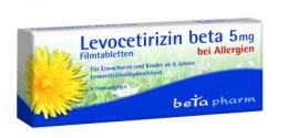 LEVOCETIRIZIN beta 5 mg Filmtabletten 6 St