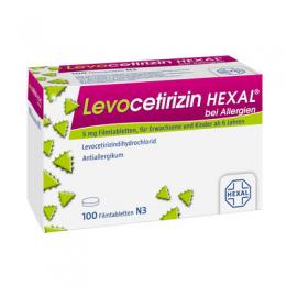 LEVOCETIRIZIN HEXAL bei Allergien 5 mg Filmtabl. 100 St