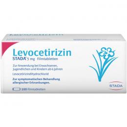 LEVOCETIRIZIN STADA 5 mg Filmtabletten 100 St.
