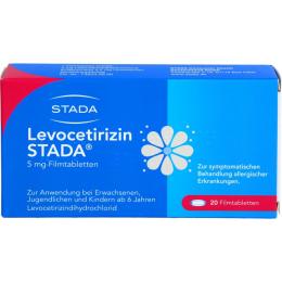 LEVOCETIRIZIN STADA 5 mg Filmtabletten 20 St.