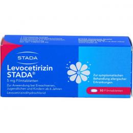LEVOCETIRIZIN STADA 5 mg Filmtabletten 50 St.