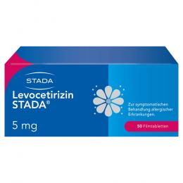 LEVOCETIRIZIN STADA 5 mg Filmtabletten 50 St Filmtabletten