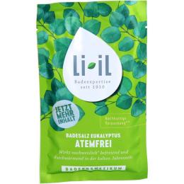 LI-IL Badesalz Eukalyptus atemfrei 80 g