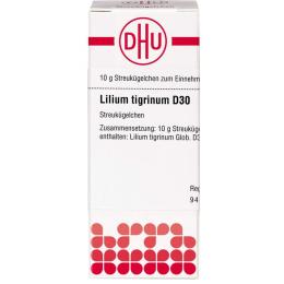 LILIUM TIGRINUM D 30 Globuli 10 g
