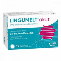 LINGUMELT akut 2 mg Lyophilisat zum Einnehmen 12 St