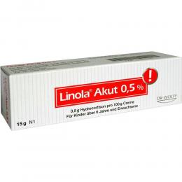 Ein aktuelles Angebot für Linola akut 0,5% 15 g Creme Kontaktallergie und Hautausschlag - jetzt kaufen, Marke Dr. August Wolff GmbH & Co. KG Arzneimittel.