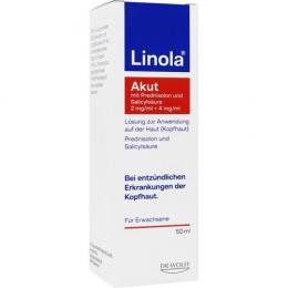 LINOLA Akut m.Predn.+Salicyls.2+4 mg/ml Lsg.Kopfh. 50 ml